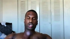 Can I BUST my BLACK Dick down your throat?