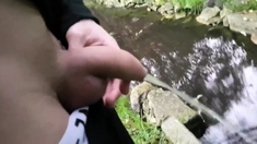 Pissing in the stream
