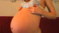 cute pregnant belly